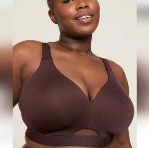 Cacique The Modern Comfort Bliss No Wire Brown Bra